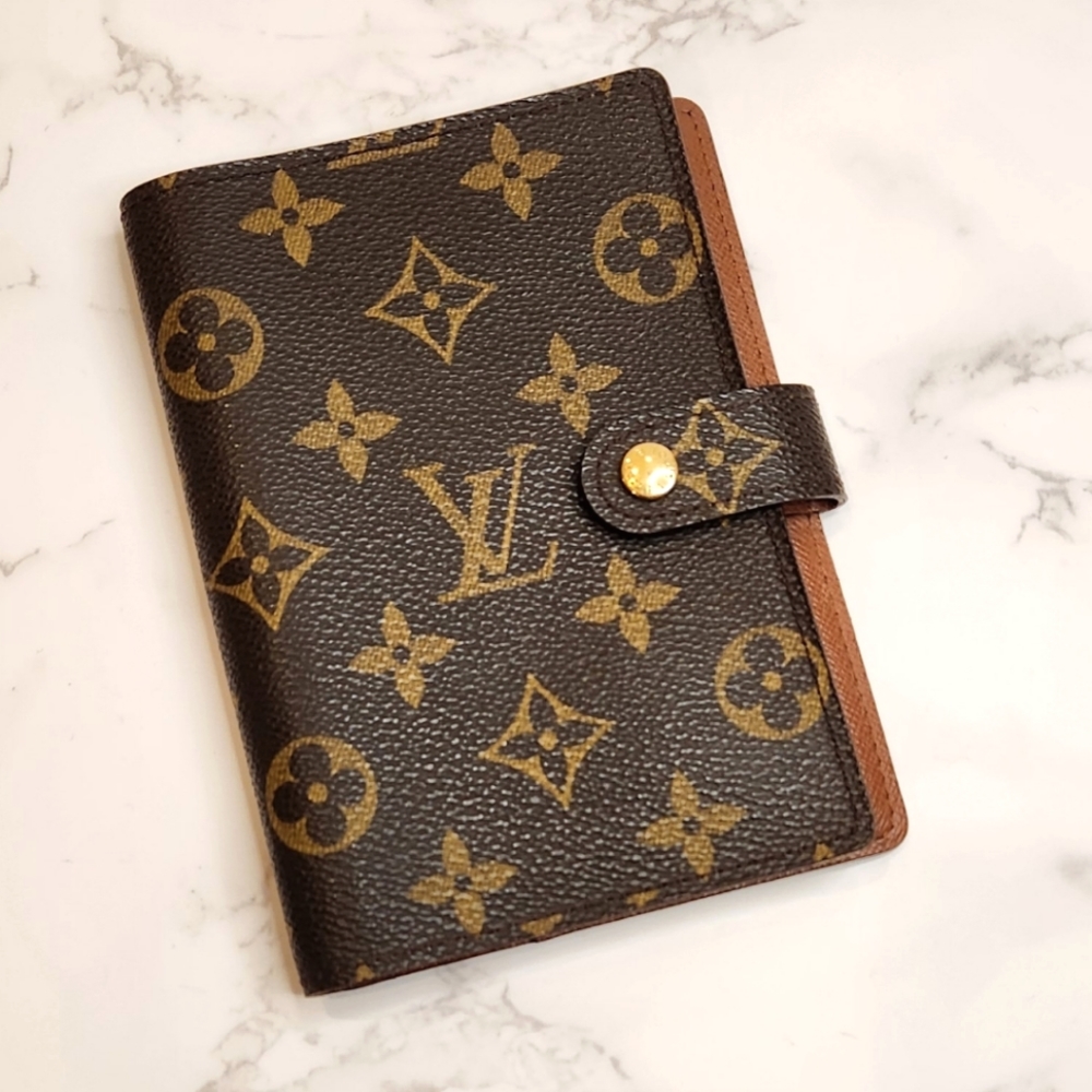 Authentic Louis Vuitton Monogram Agenda PM